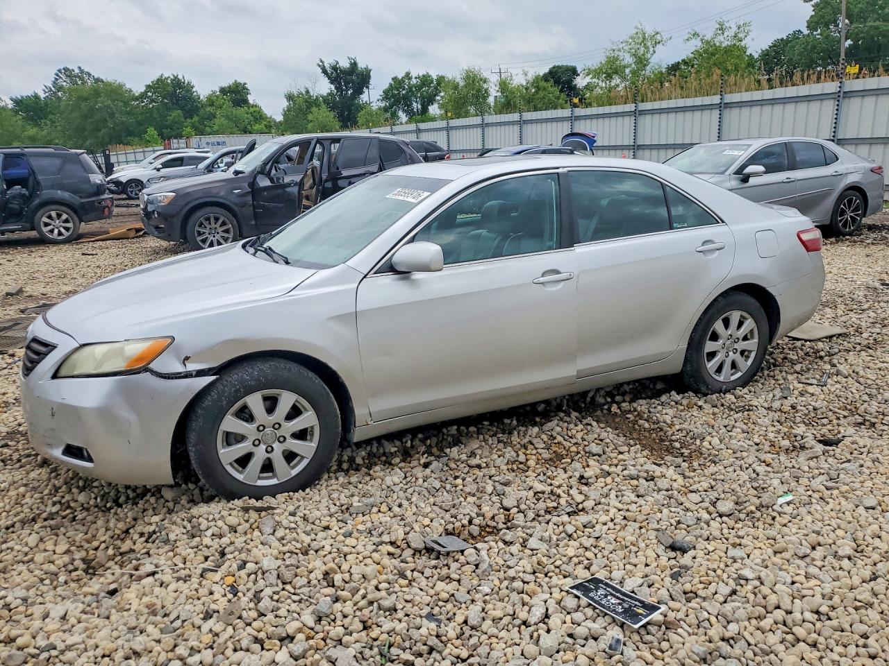 2008 Toyota Camry Xle V6 Silver vin: 4T1BK46K58U564309