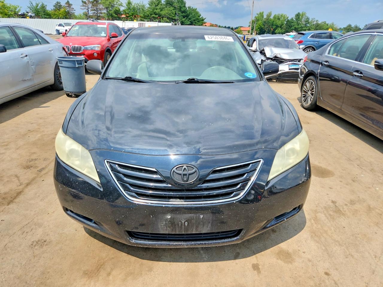 2008 Toyota Camry Xle V6 Black vin: 4T1BK46K58U566898