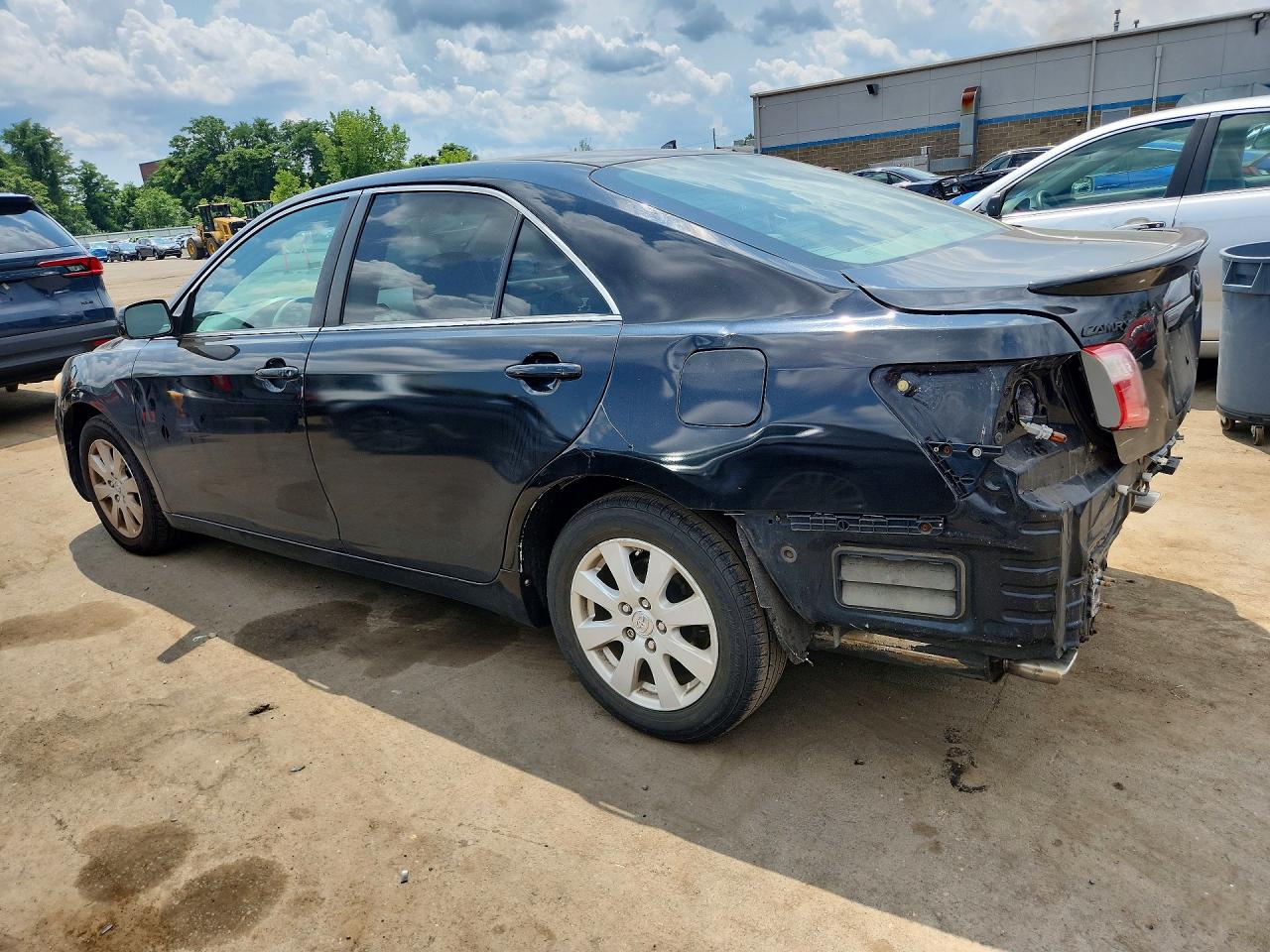 2008 Toyota Camry Xle V6 Black vin: 4T1BK46K58U566898