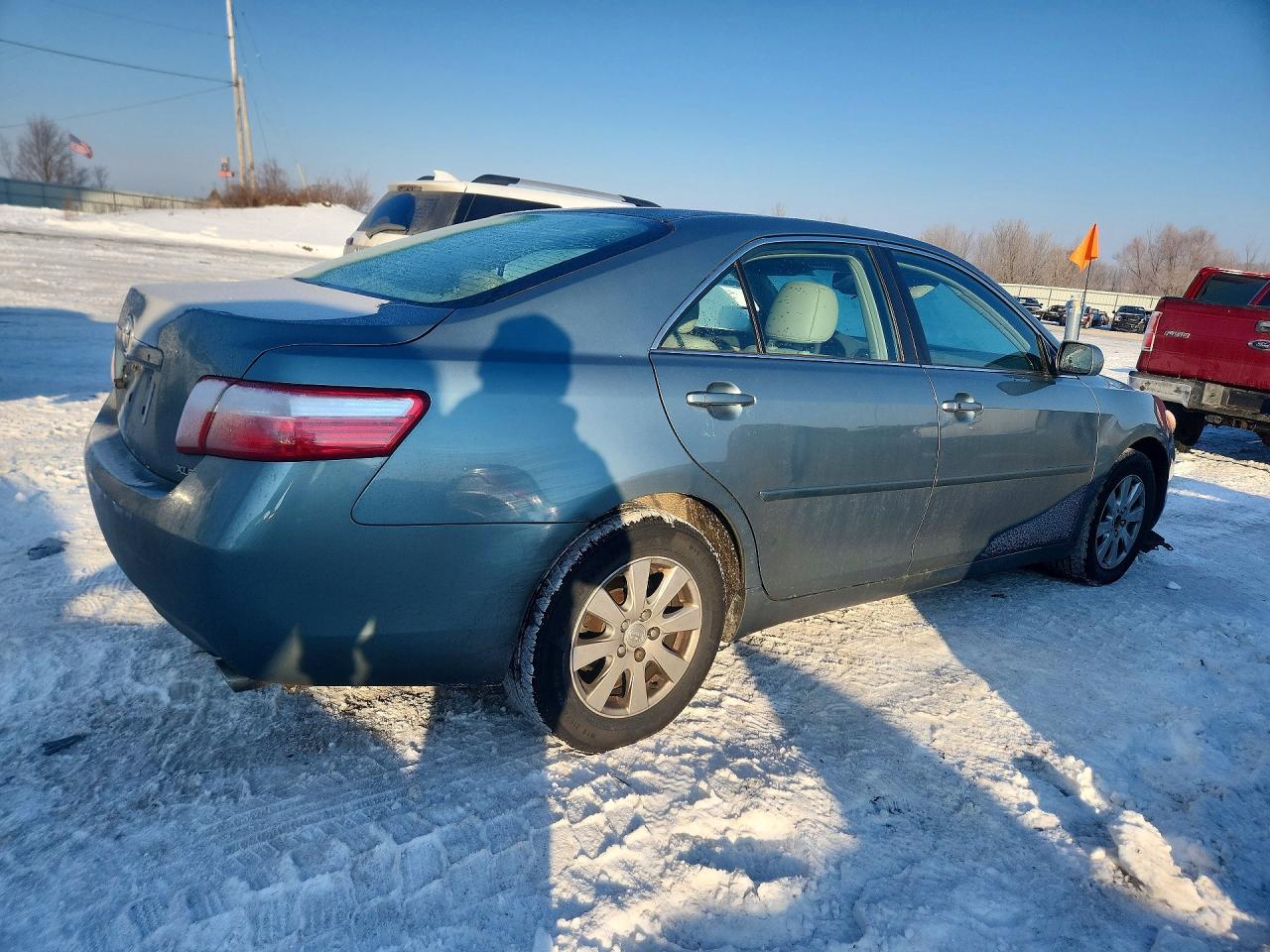 2008 Toyota Camry Le Green vin: 4T1BK46K58U576413