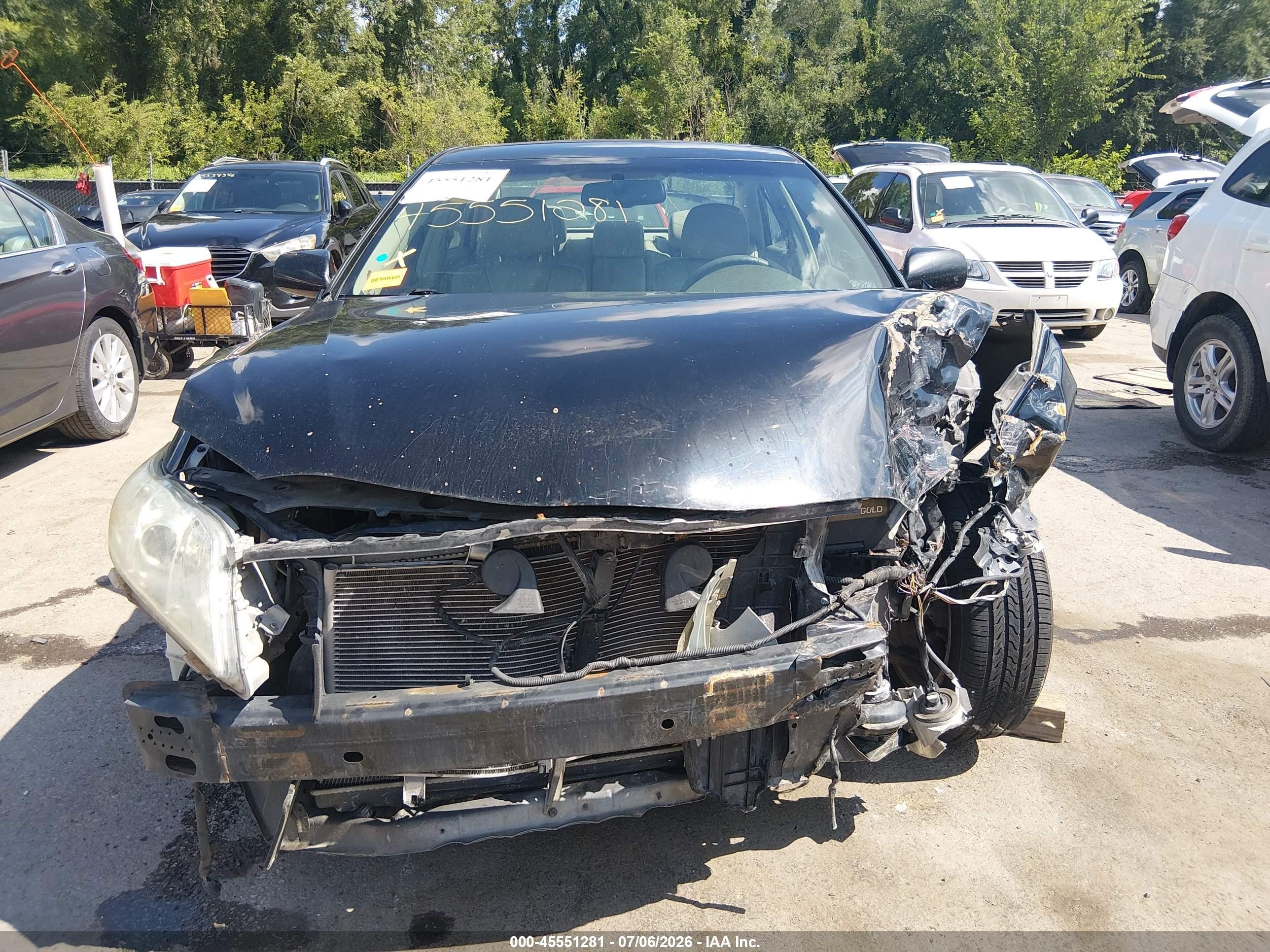2009 Toyota Camry Xle V6 Black vin: 4T1BK46K59U075653