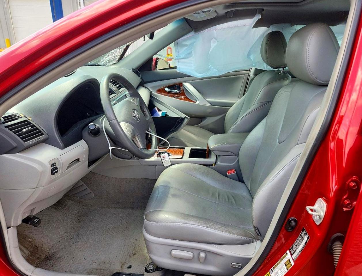 2009 Toyota Camry Xle V6 Red vin: 4T1BK46K59U085695