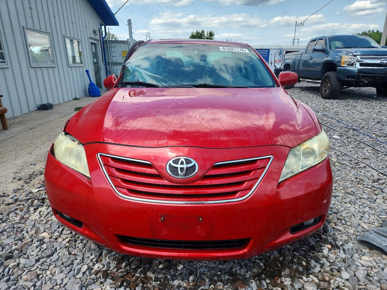 2009 Toyota Camry Xle V6 Red vin: 4T1BK46K59U085695