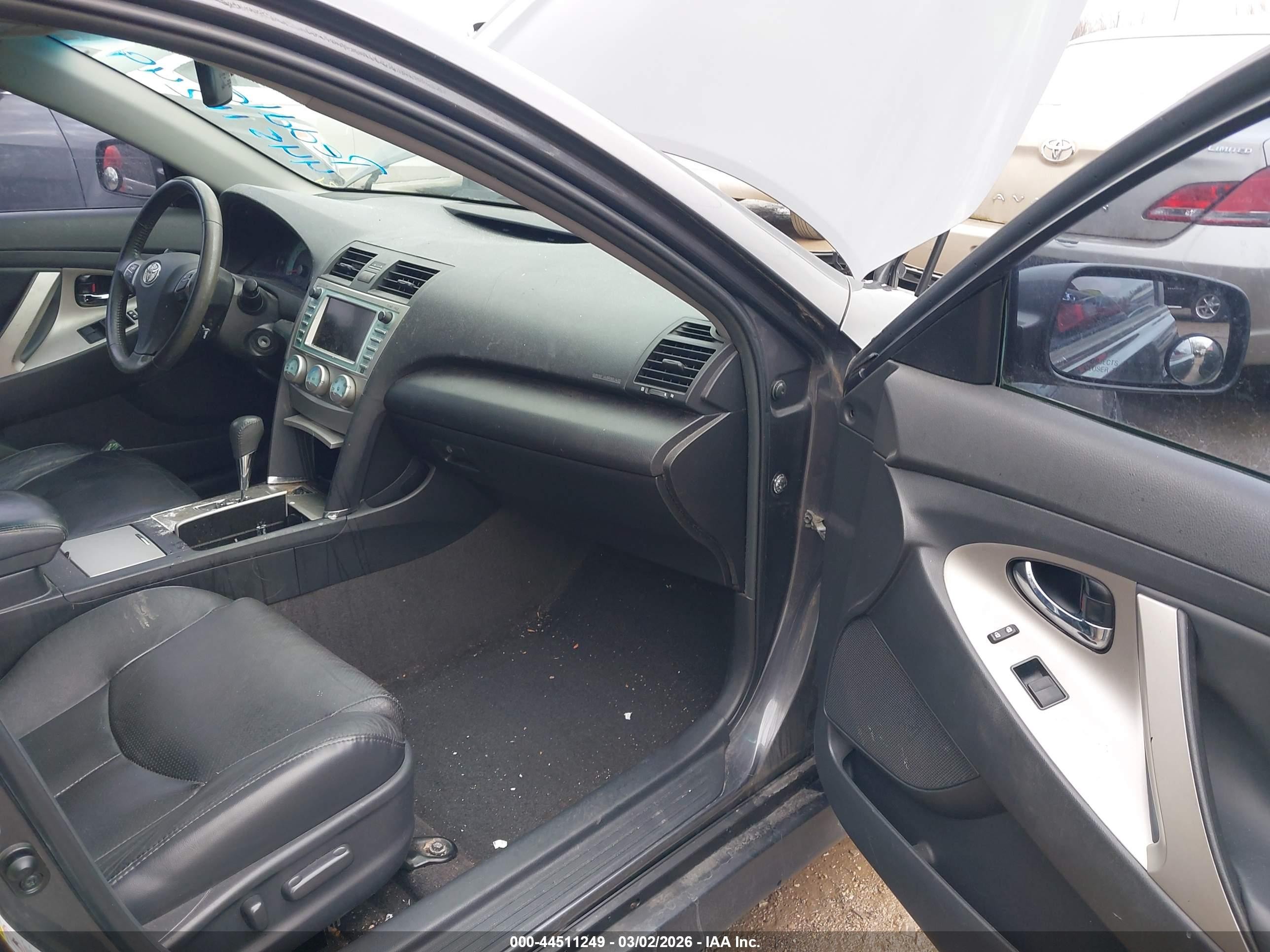 2009 Toyota Camry Se V6 Gray vin: 4T1BK46K59U086345