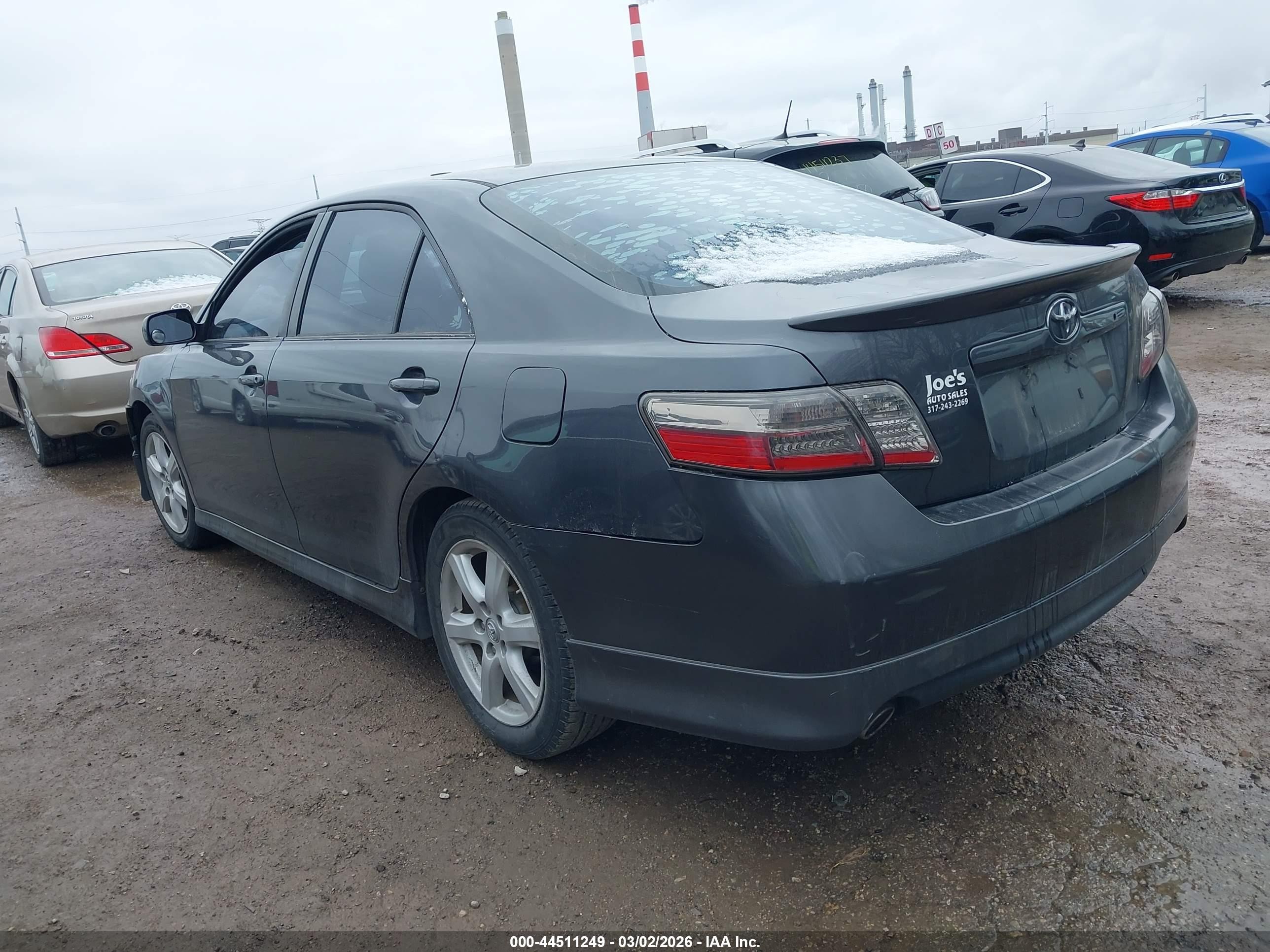 2009 Toyota Camry Se V6 Gray vin: 4T1BK46K59U086345
