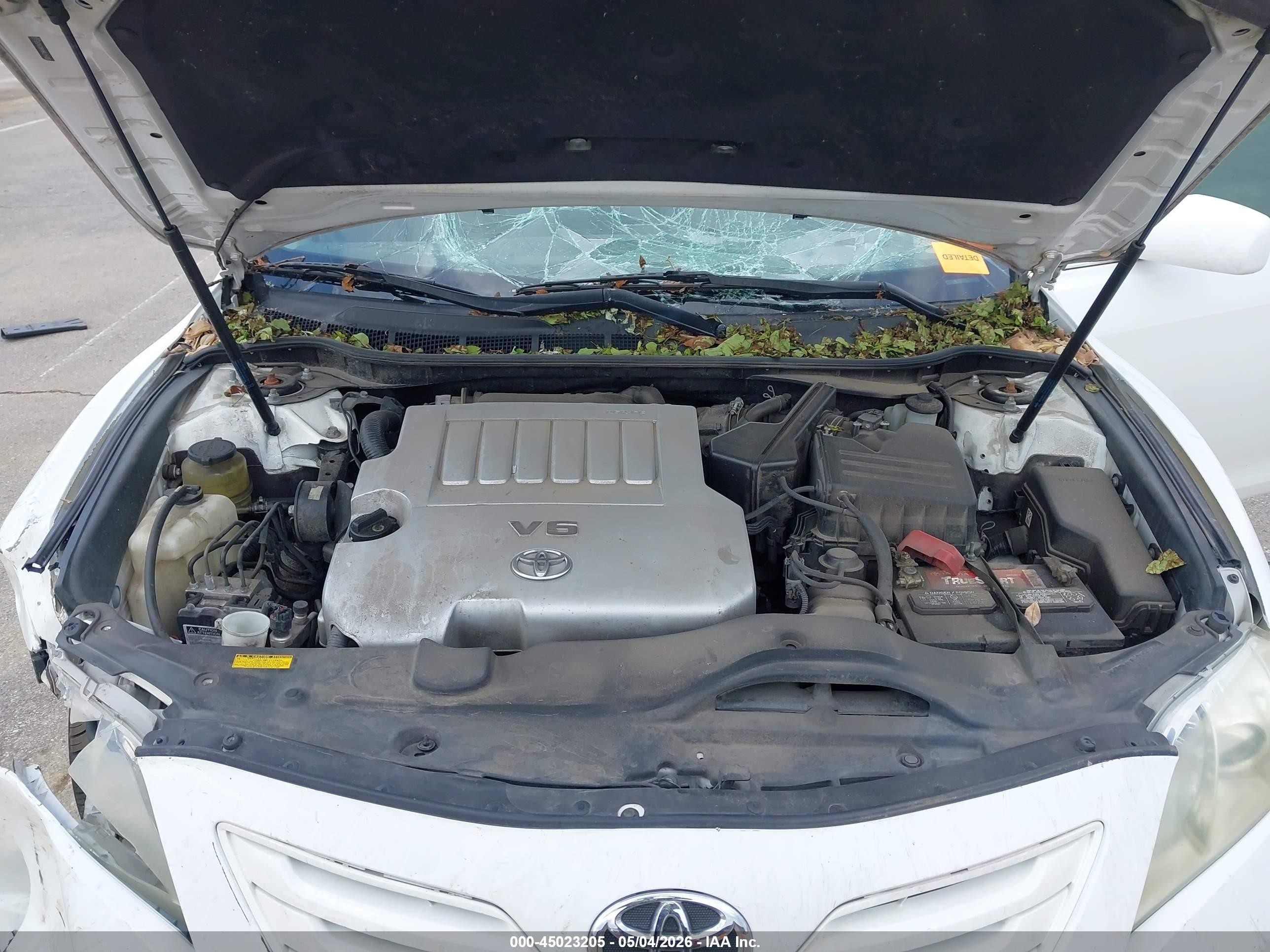 2009 Toyota Camry Le V6 Белый vin: 4T1BK46K59U585453