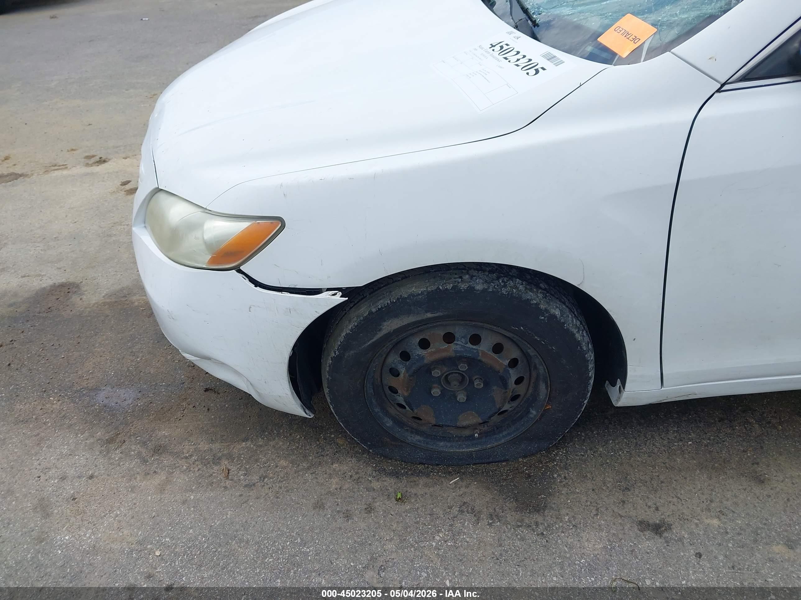 2009 Toyota Camry Le V6 Белый vin: 4T1BK46K59U585453