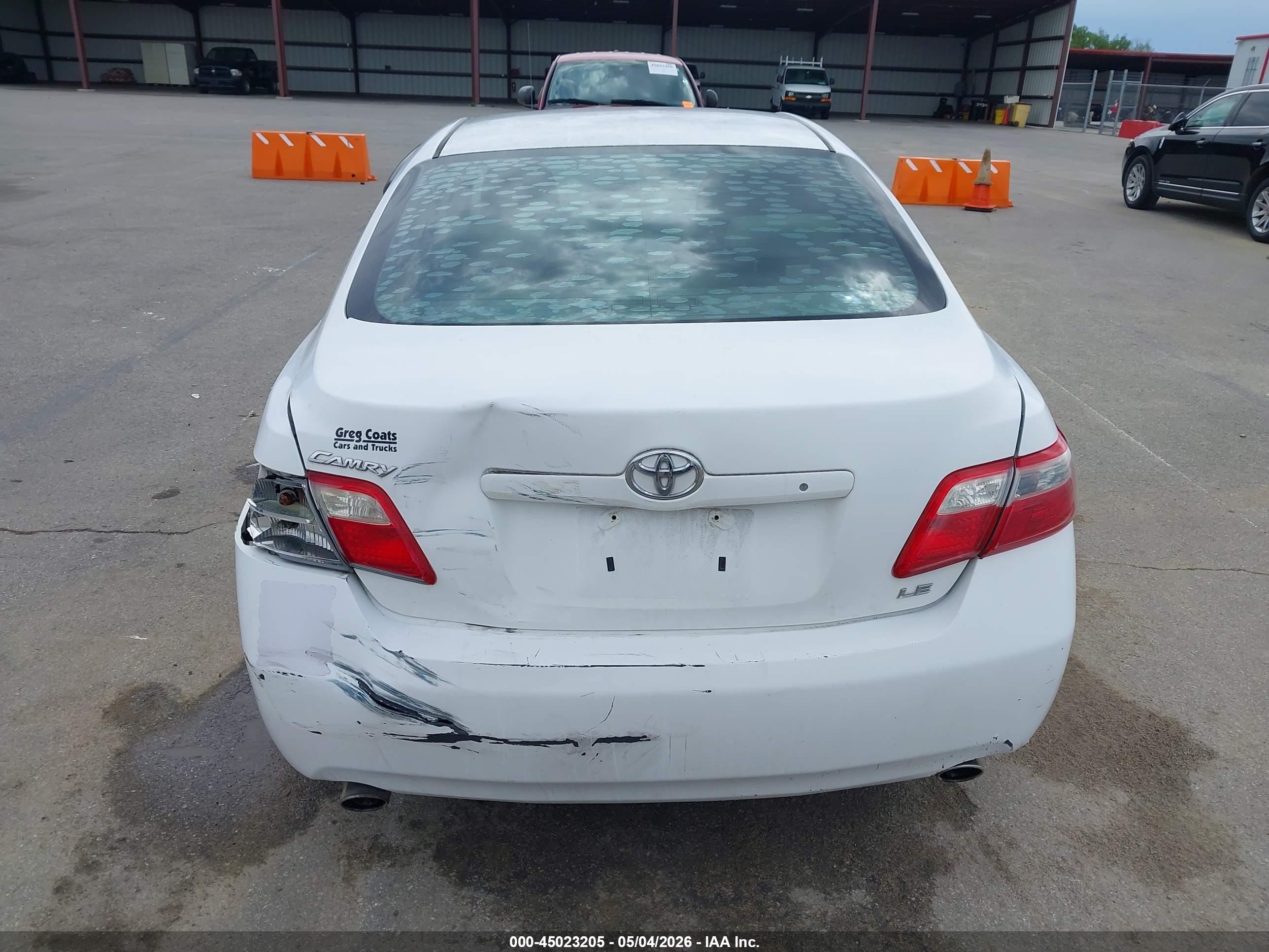 2009 Toyota Camry Le V6 Белый vin: 4T1BK46K59U585453