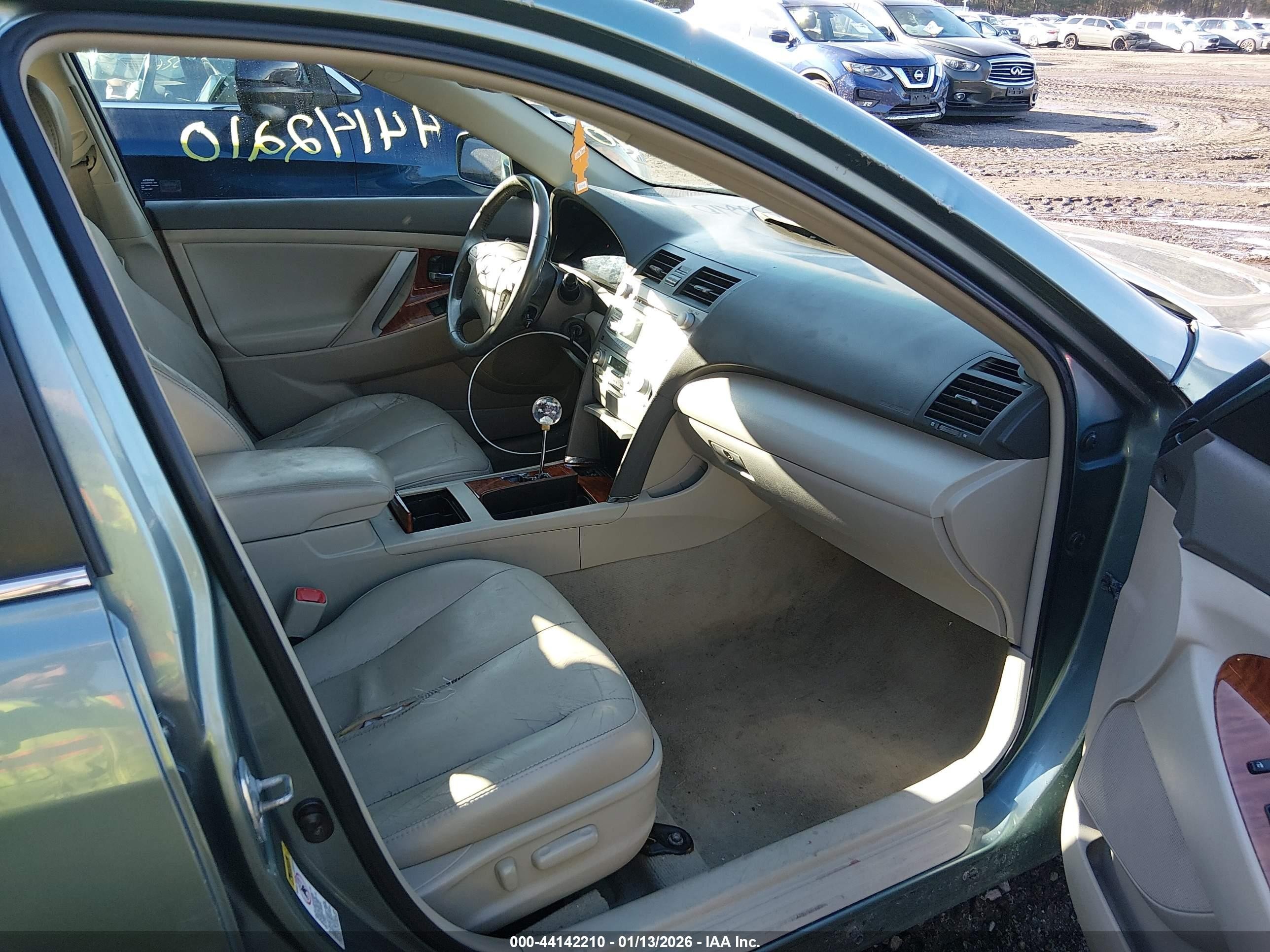 2009 Toyota Camry Xle V6 Green vin: 4T1BK46K59U590054