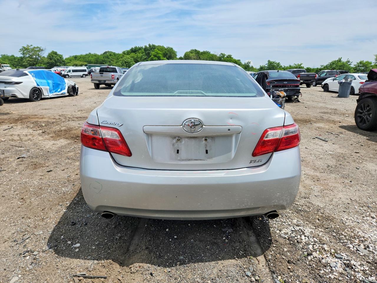 2009 Toyota Camry Xle V6 Silver vin: 4T1BK46K59U591365