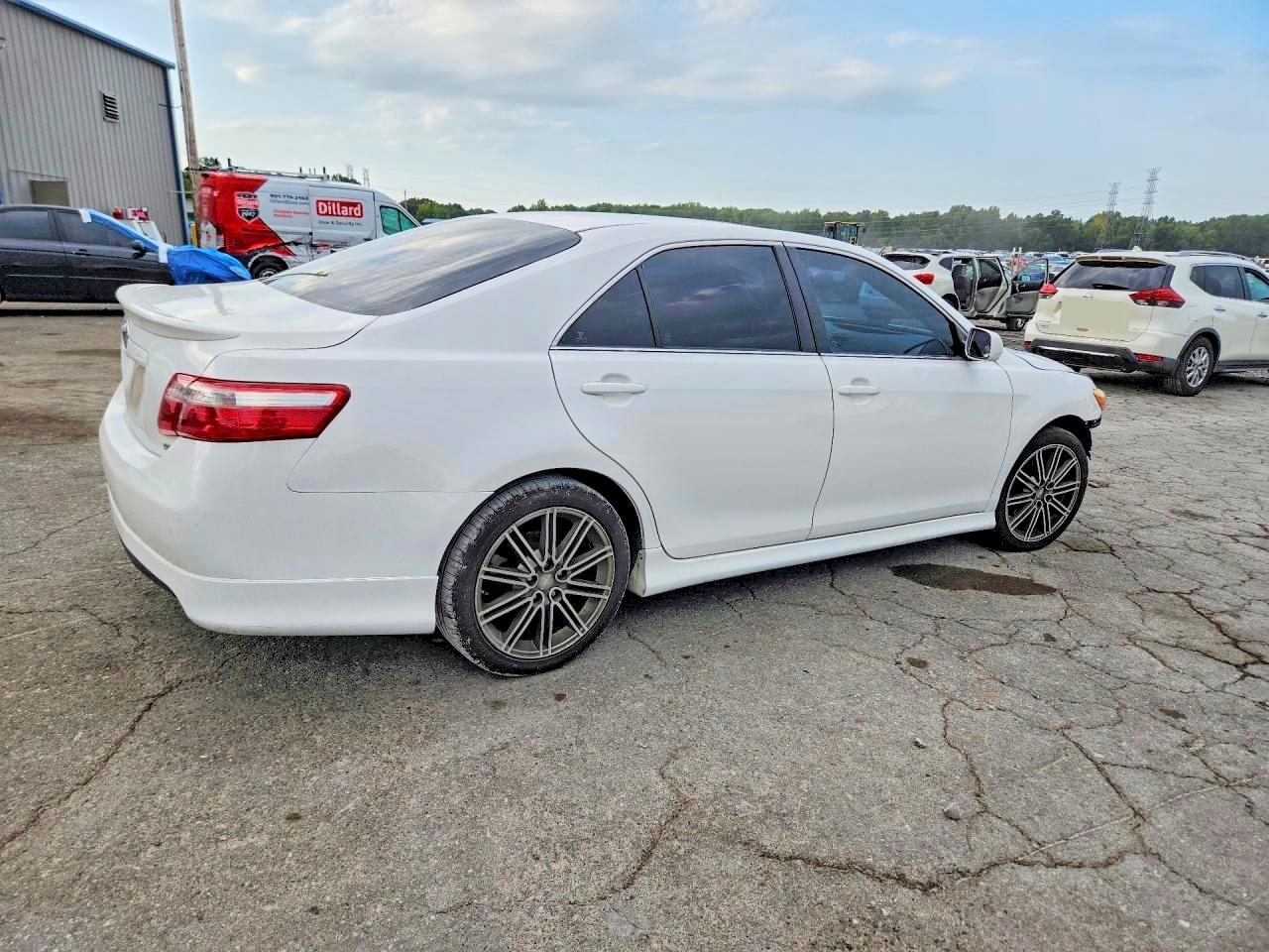 2009 Toyota Camry Se V6 Белый vin: 4T1BK46K59U593889