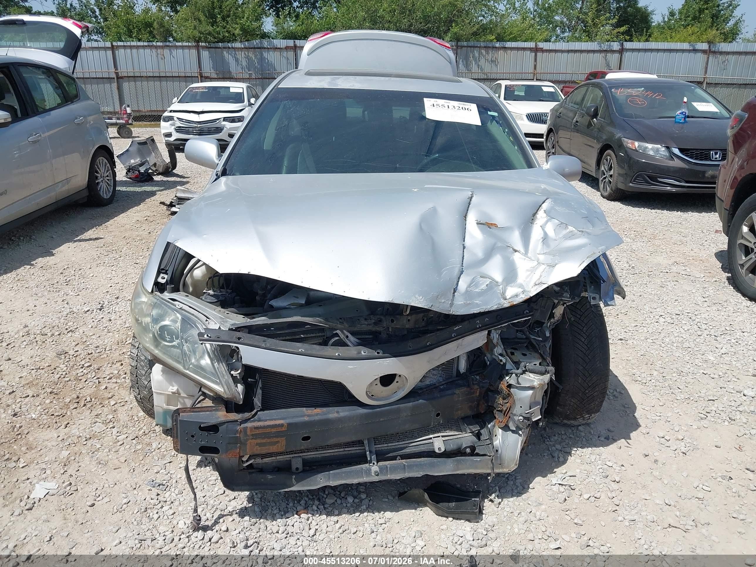 2007 Toyota Camry Le/xle/se Серебряный vin: 4T1BK46K67U004510
