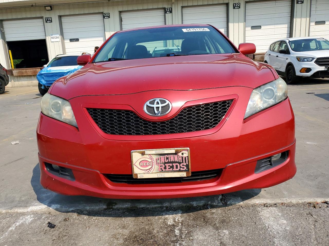 2007 Toyota Camry Se V6 Красный vin: 4T1BK46K67U006824