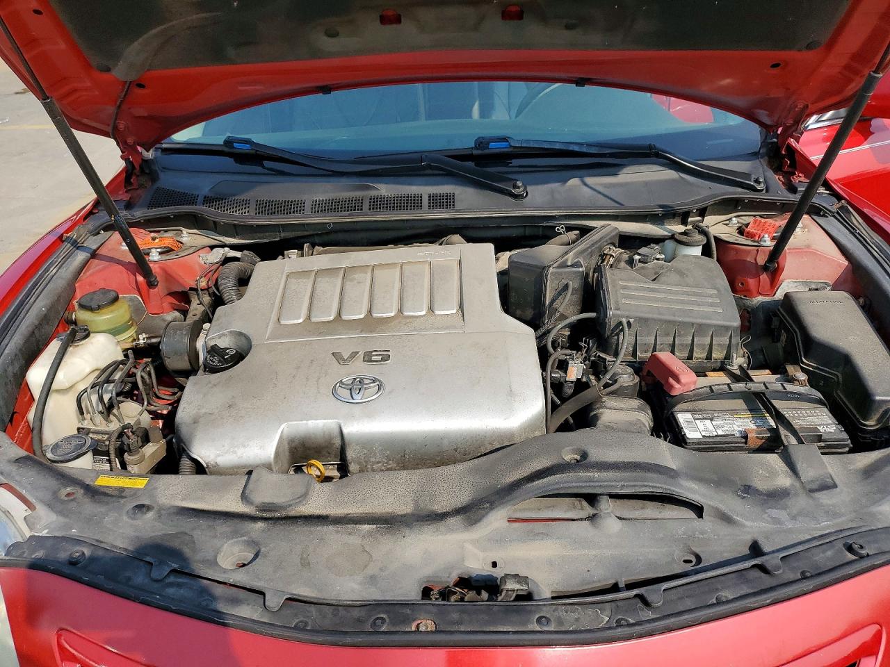2007 Toyota Camry Se V6 Красный vin: 4T1BK46K67U006824