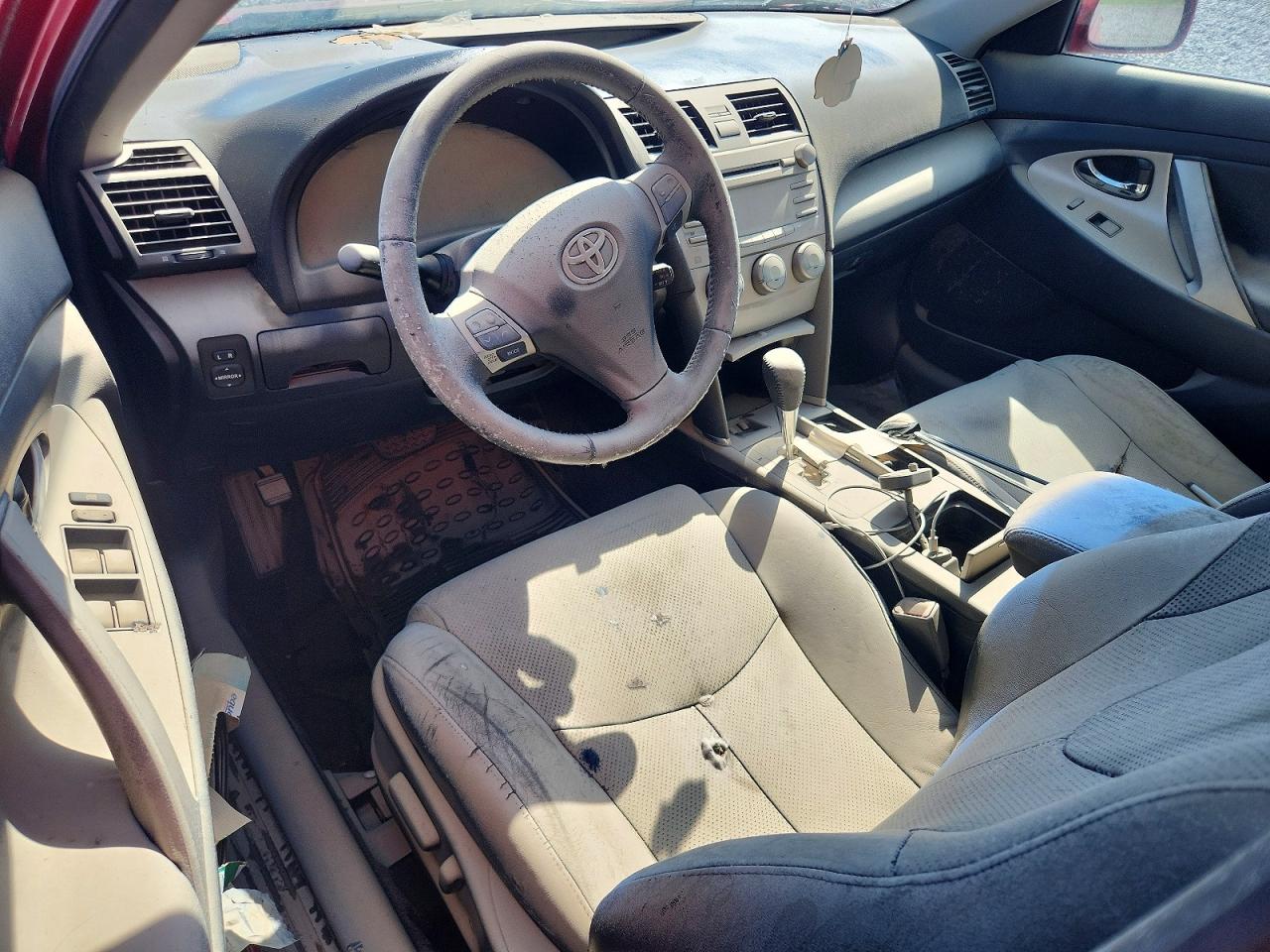 2007 Toyota Camry Se V6 Red vin: 4T1BK46K67U009982
