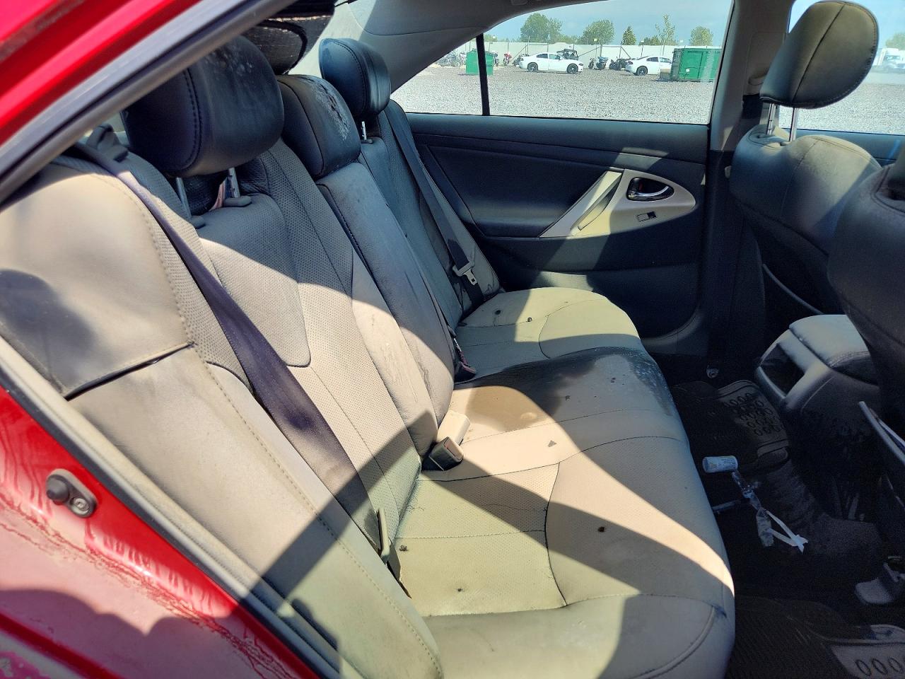 2007 Toyota Camry Se V6 Red vin: 4T1BK46K67U009982