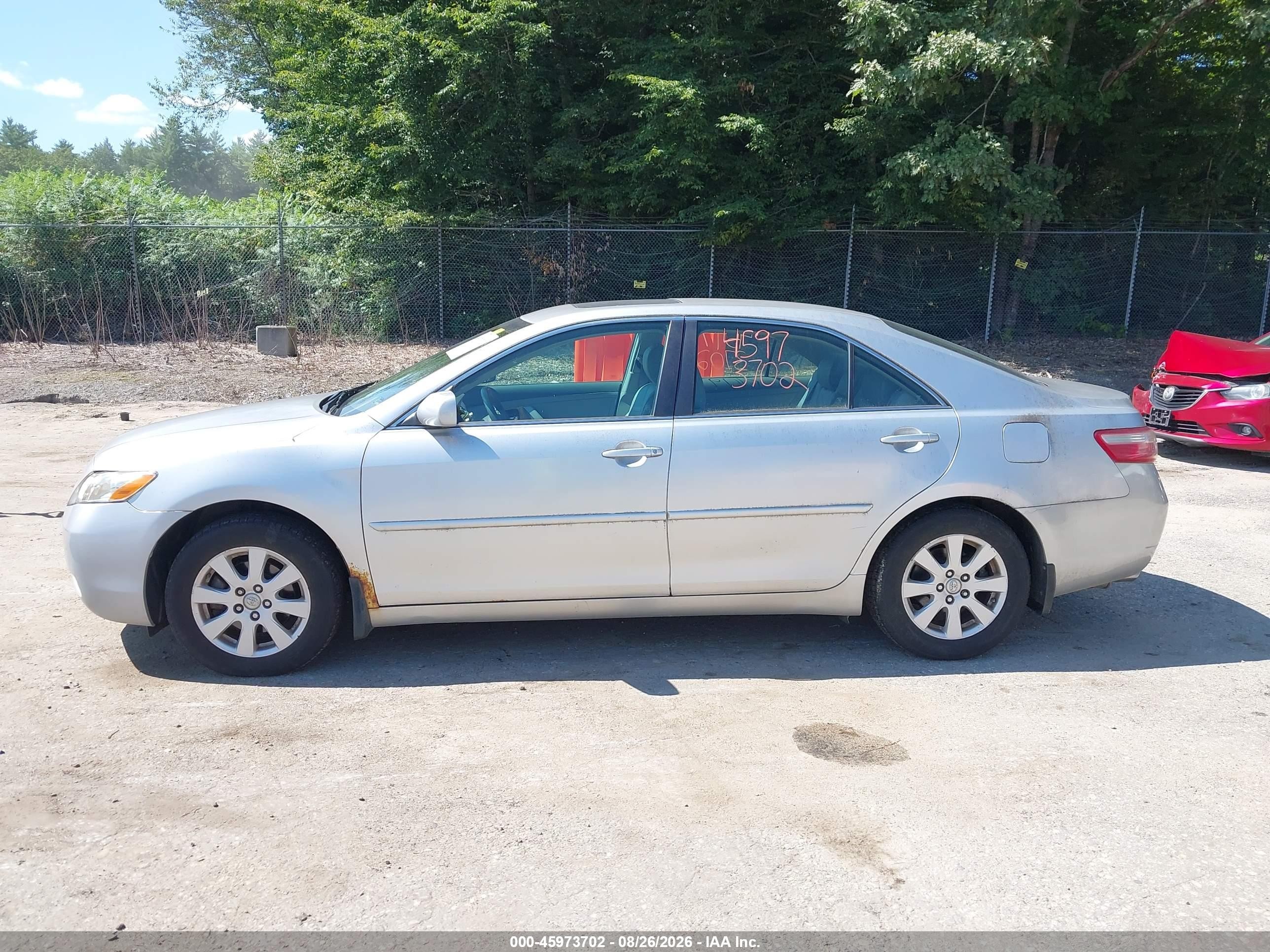2007 Toyota Camry Xle V6 Серебряный vin: 4T1BK46K67U011229