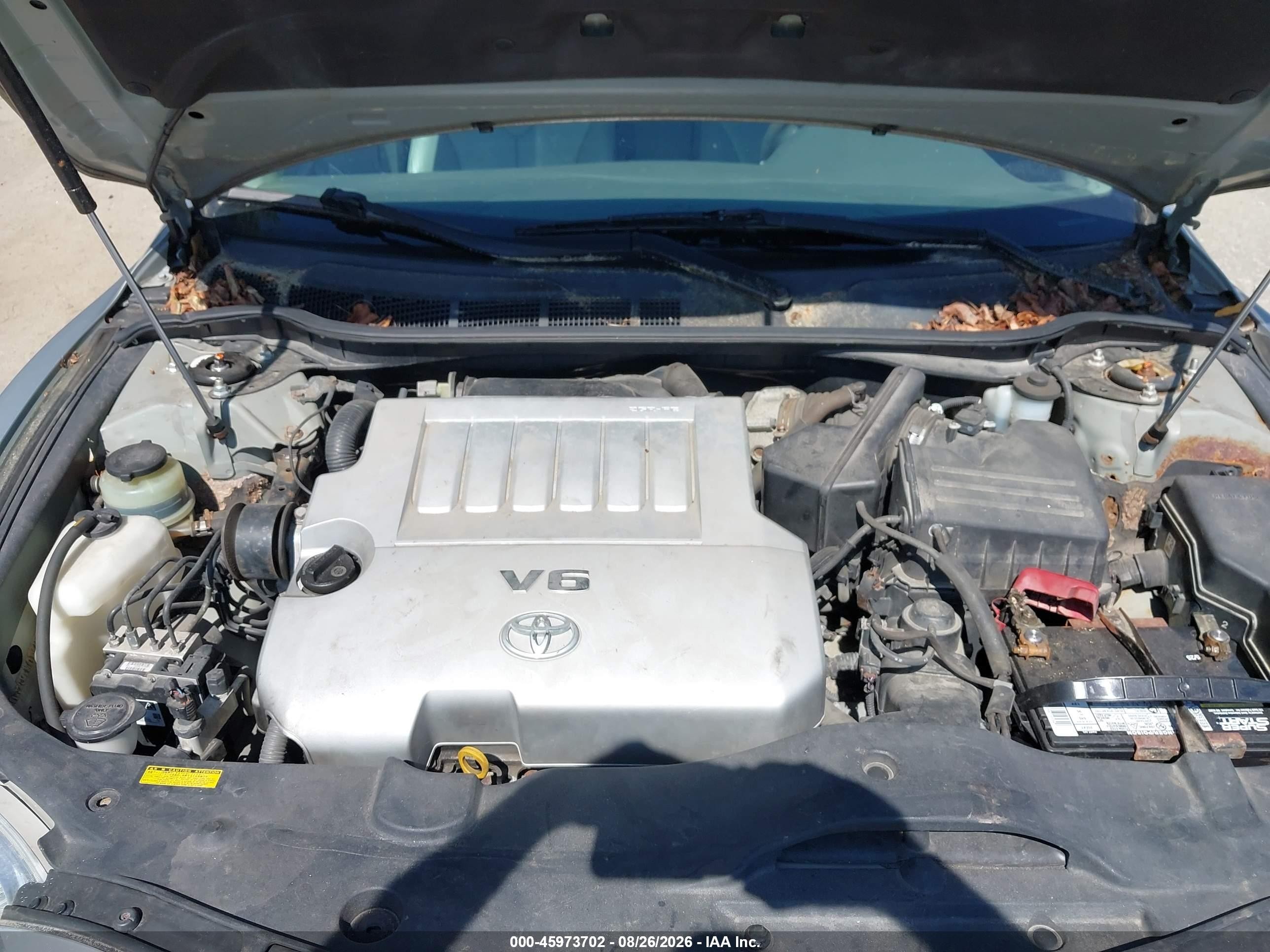 2007 Toyota Camry Xle V6 Серебряный vin: 4T1BK46K67U011229