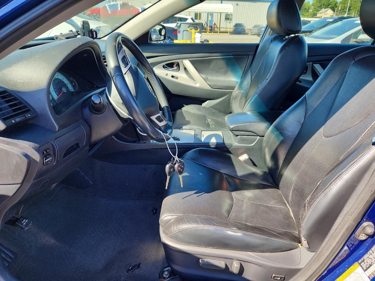 2007 Toyota Camry Se V6 Blue vin: 4T1BK46K67U018844