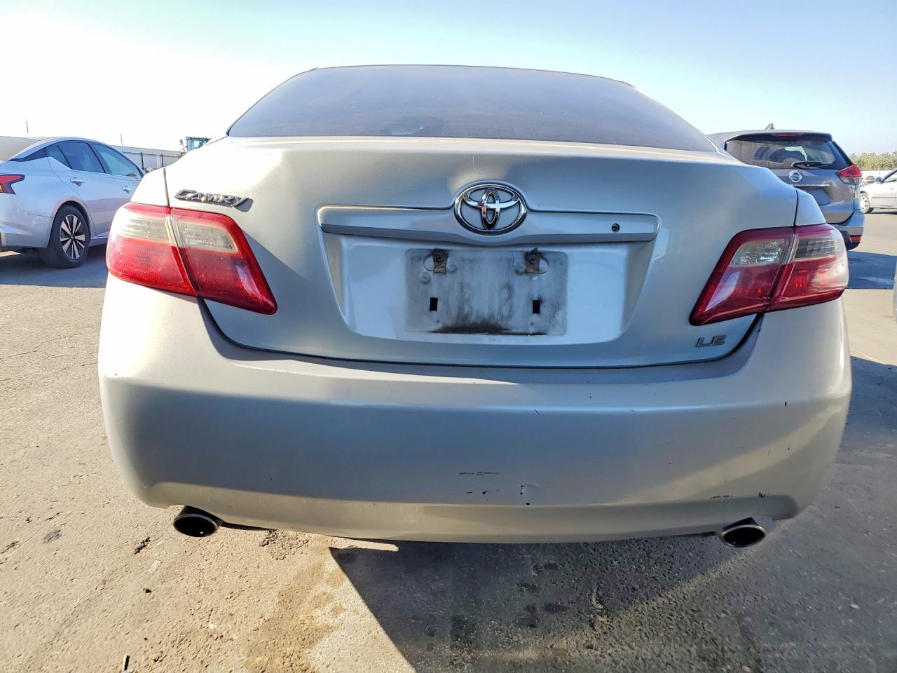 2007 Toyota Camry Le V6 Silver vin: 4T1BK46K67U023834