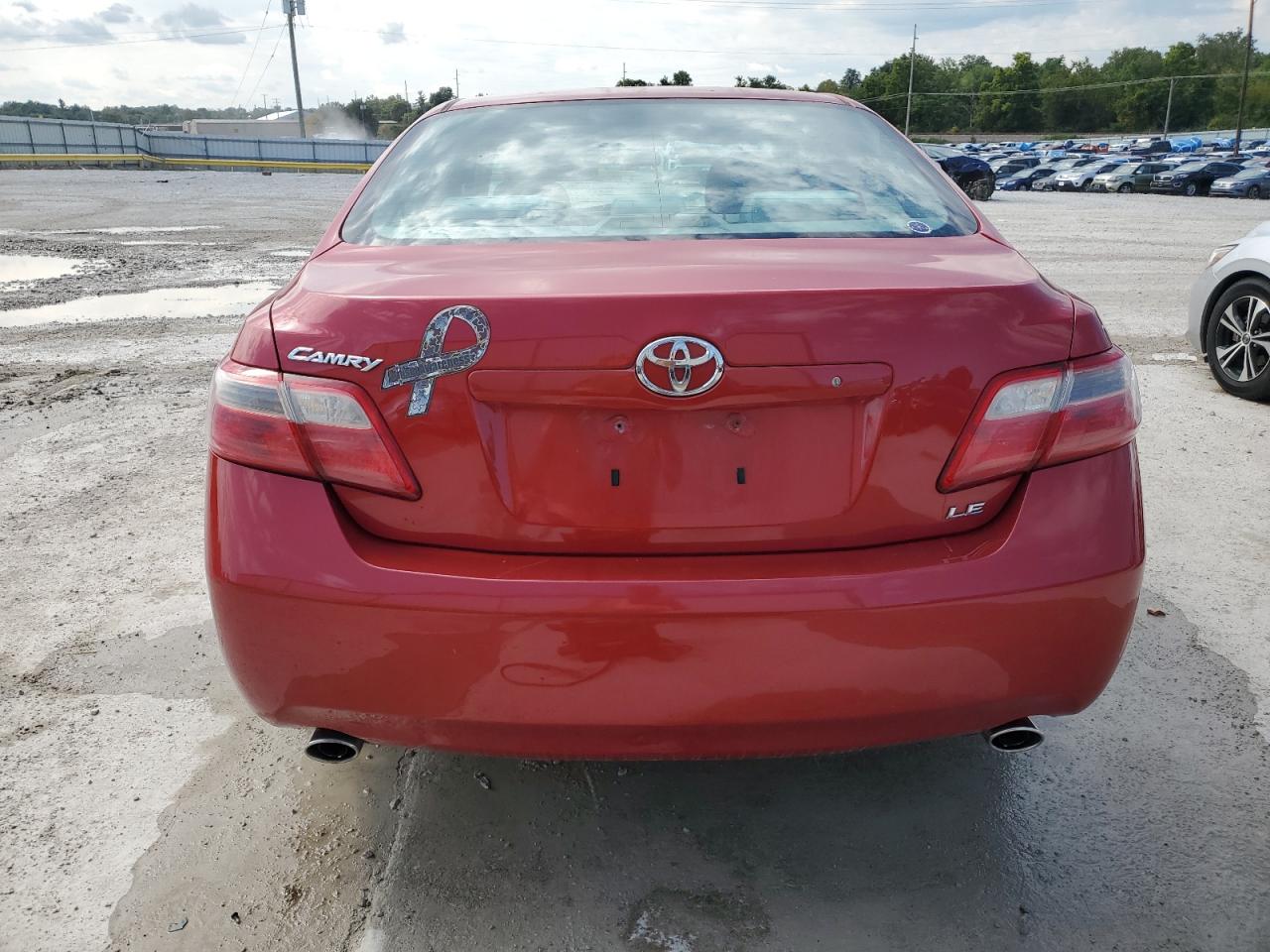2007 Toyota Camry Le Red vin: 4T1BK46K67U031125