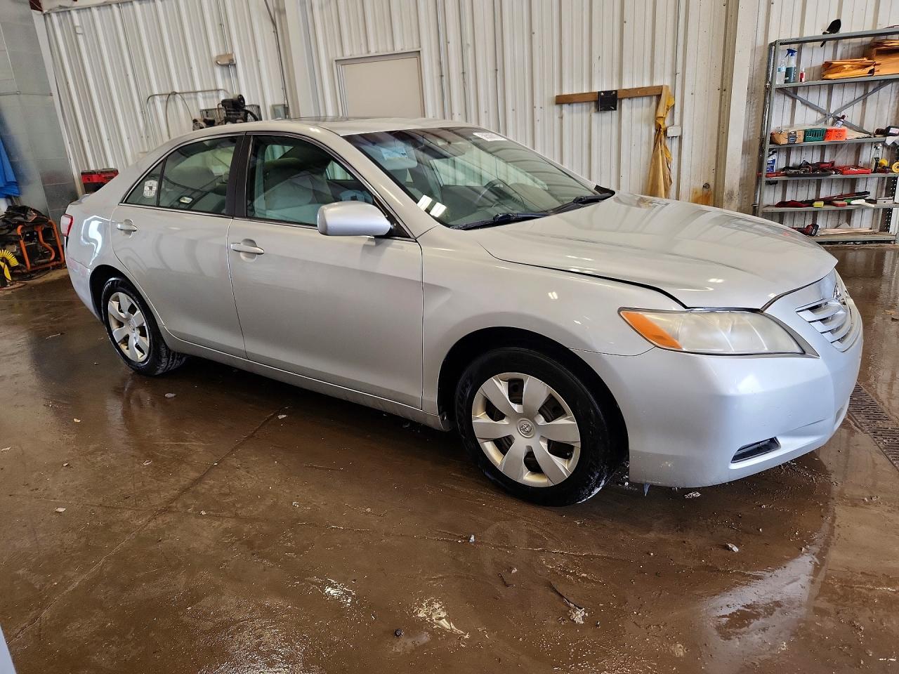 2007 Toyota Camry Le V6 Silver vin: 4T1BK46K67U501508