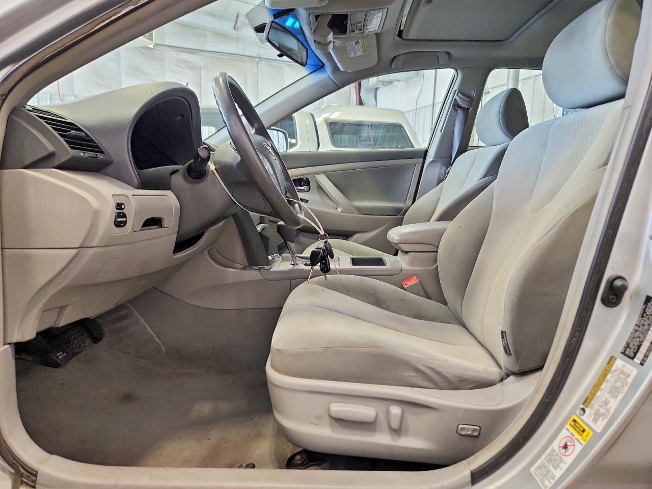 2007 Toyota Camry Le V6 Silver vin: 4T1BK46K67U501508