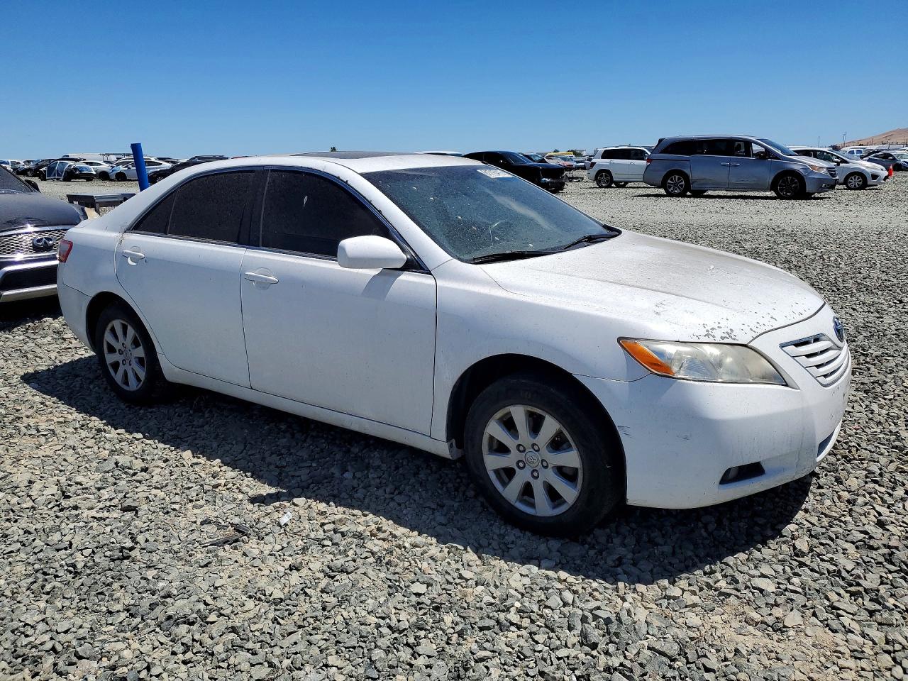 2007 Toyota Camry Xle V6 Белый vin: 4T1BK46K67U507650