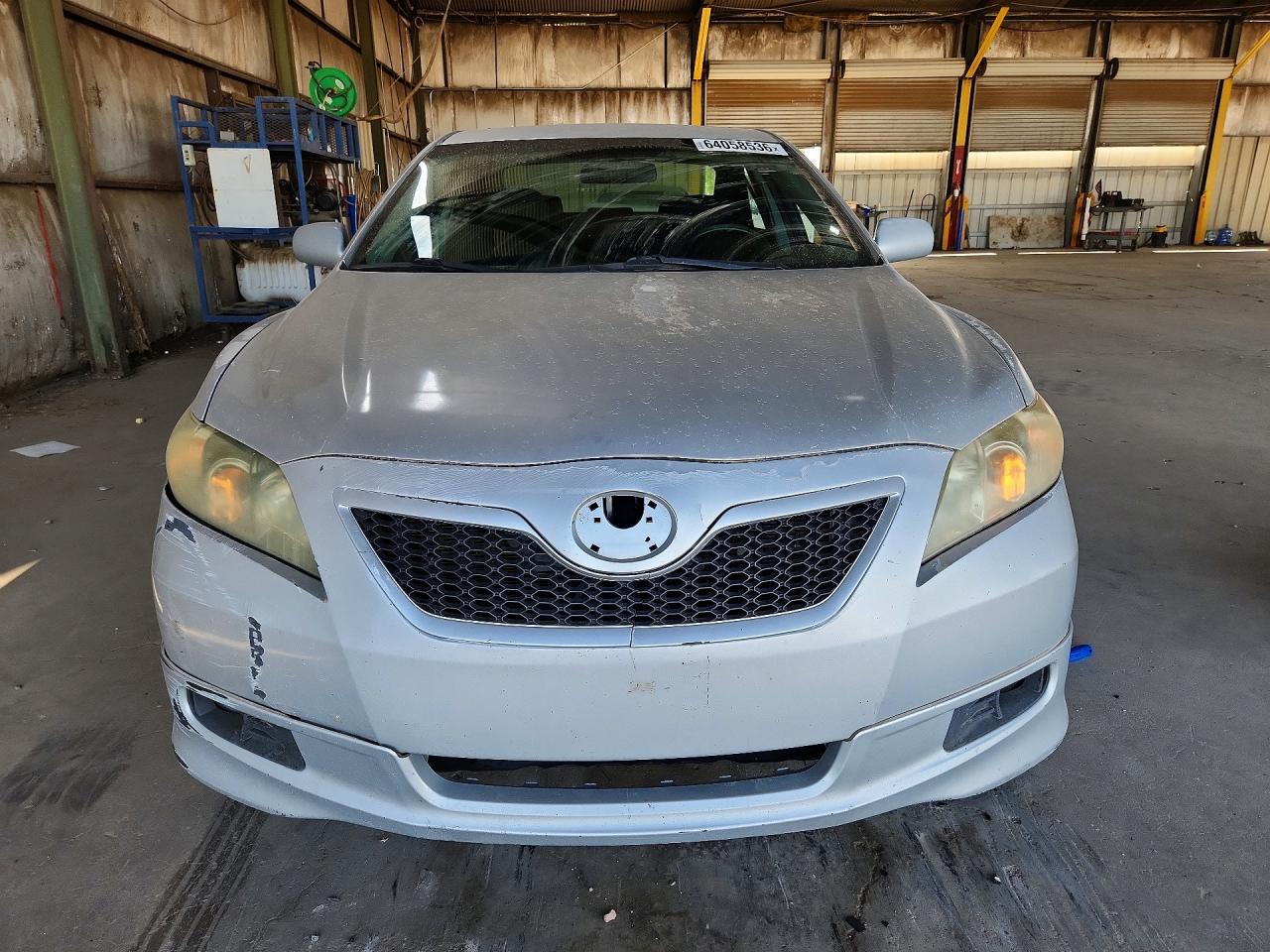 2007 Toyota Camry Se V6 Silver vin: 4T1BK46K67U508023
