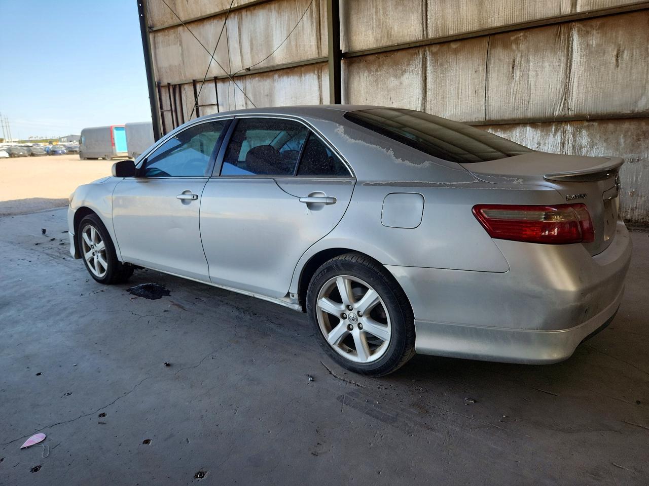 2007 Toyota Camry Se V6 Silver vin: 4T1BK46K67U508023