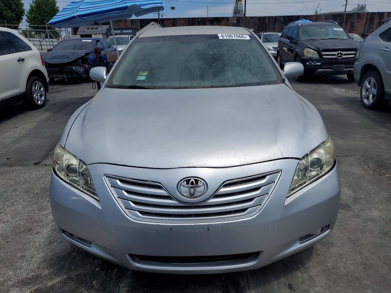 2007 Toyota Camry Le V6 Silver vin: 4T1BK46K67U525534
