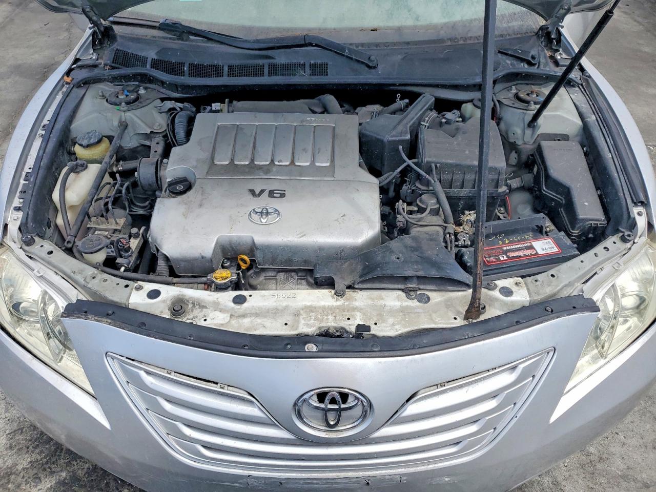 2007 Toyota Camry Le V6 Silver vin: 4T1BK46K67U525534