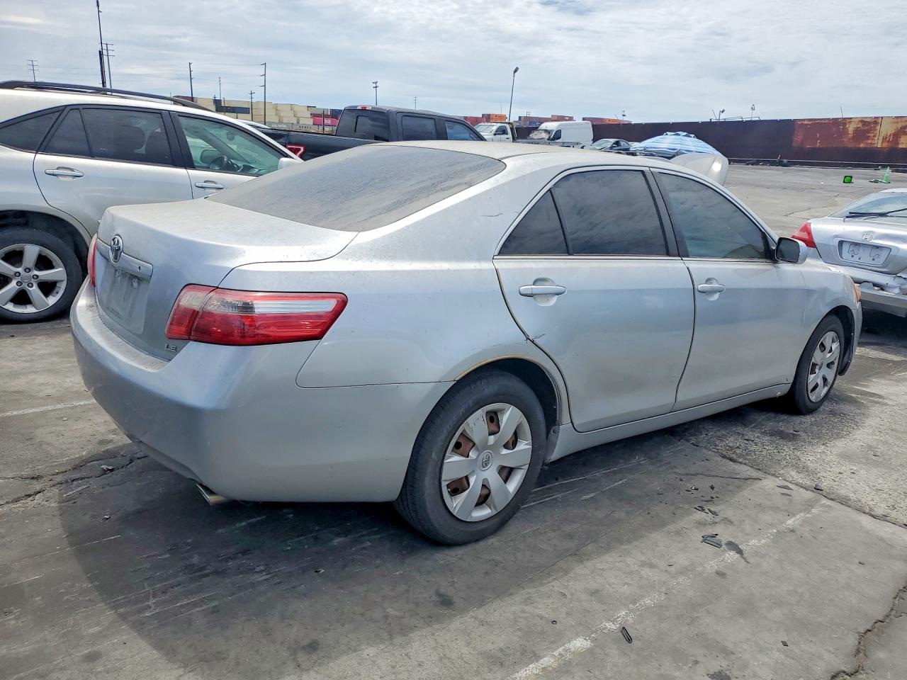 2007 Toyota Camry Le V6 Silver vin: 4T1BK46K67U525534