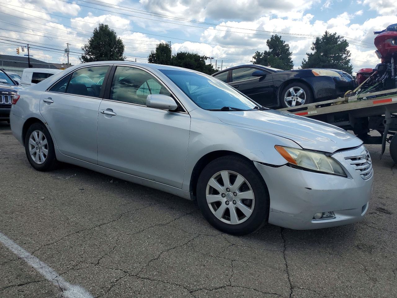 2007 Toyota Camry Xle V6 Silver vin: 4T1BK46K67U526988