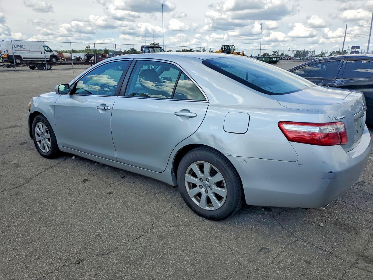 2007 Toyota Camry Xle V6 Silver vin: 4T1BK46K67U526988