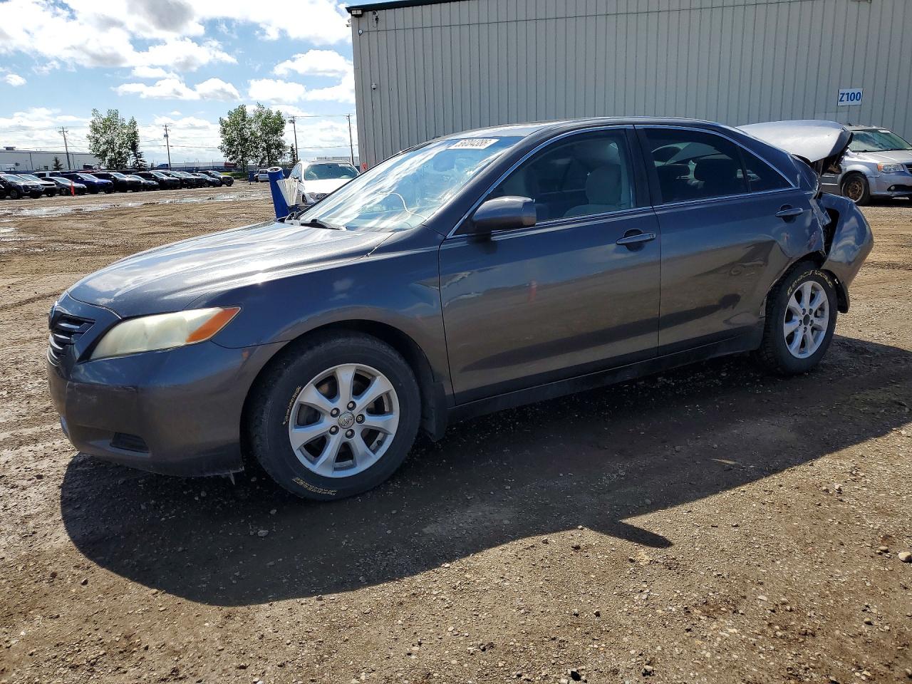 2007 Toyota Camry Le V6 Gray vin: 4T1BK46K67U539773
