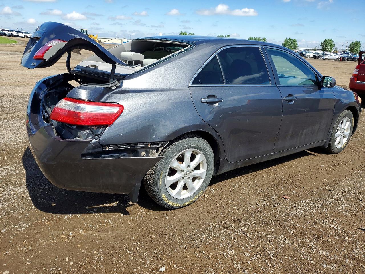 2007 Toyota Camry Le V6 Gray vin: 4T1BK46K67U539773