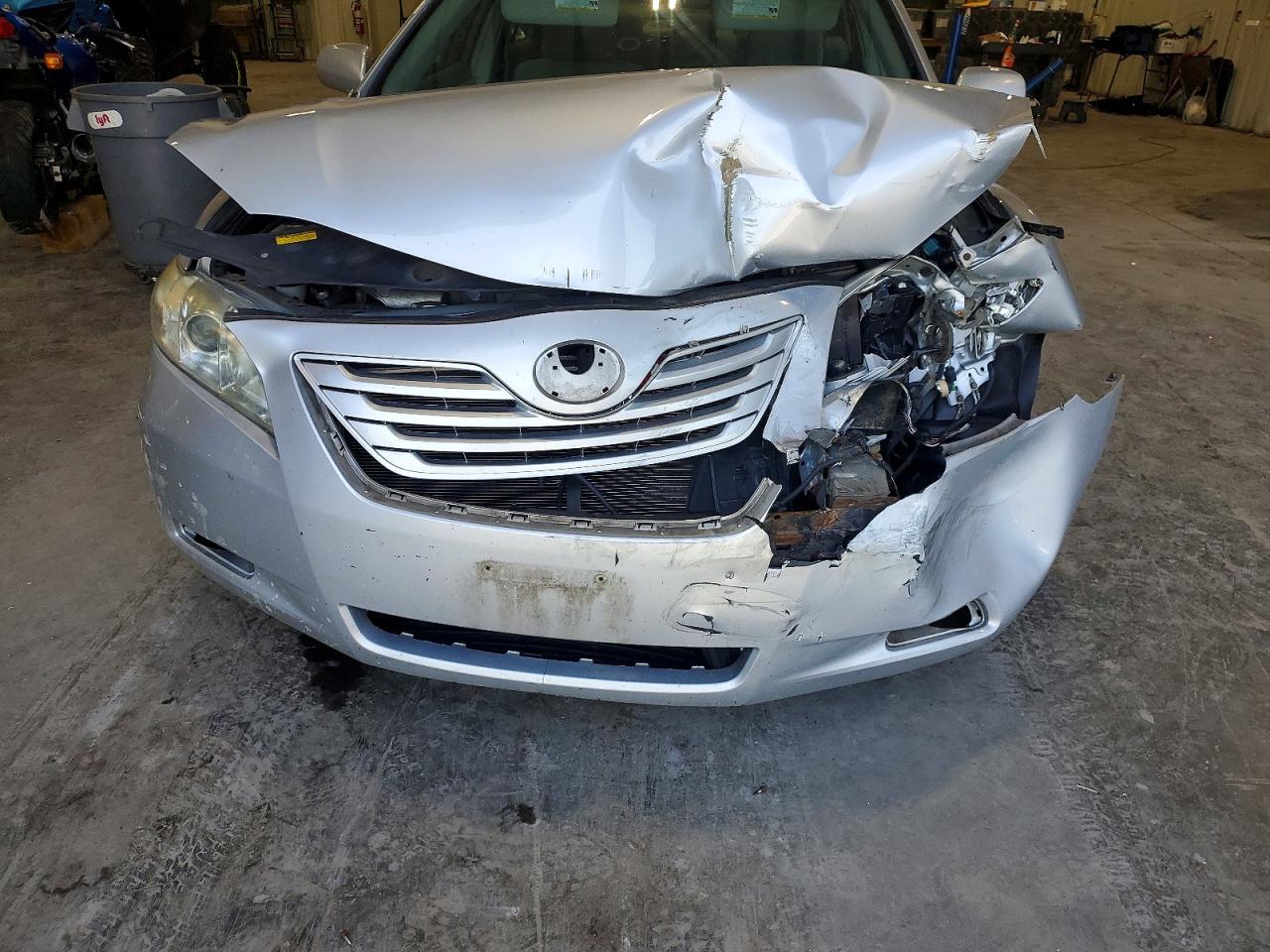 2007 Toyota Camry Le V6 Silver vin: 4T1BK46K67U542978
