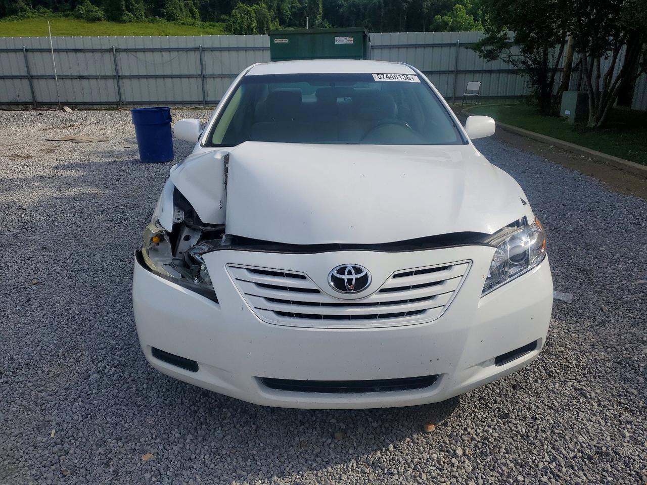 2007 Toyota Camry Le V6 Белый vin: 4T1BK46K67U551499