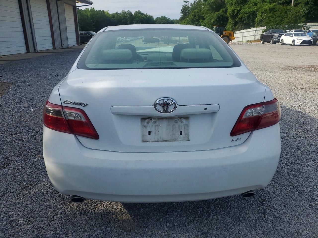 2007 Toyota Camry Le V6 Белый vin: 4T1BK46K67U551499