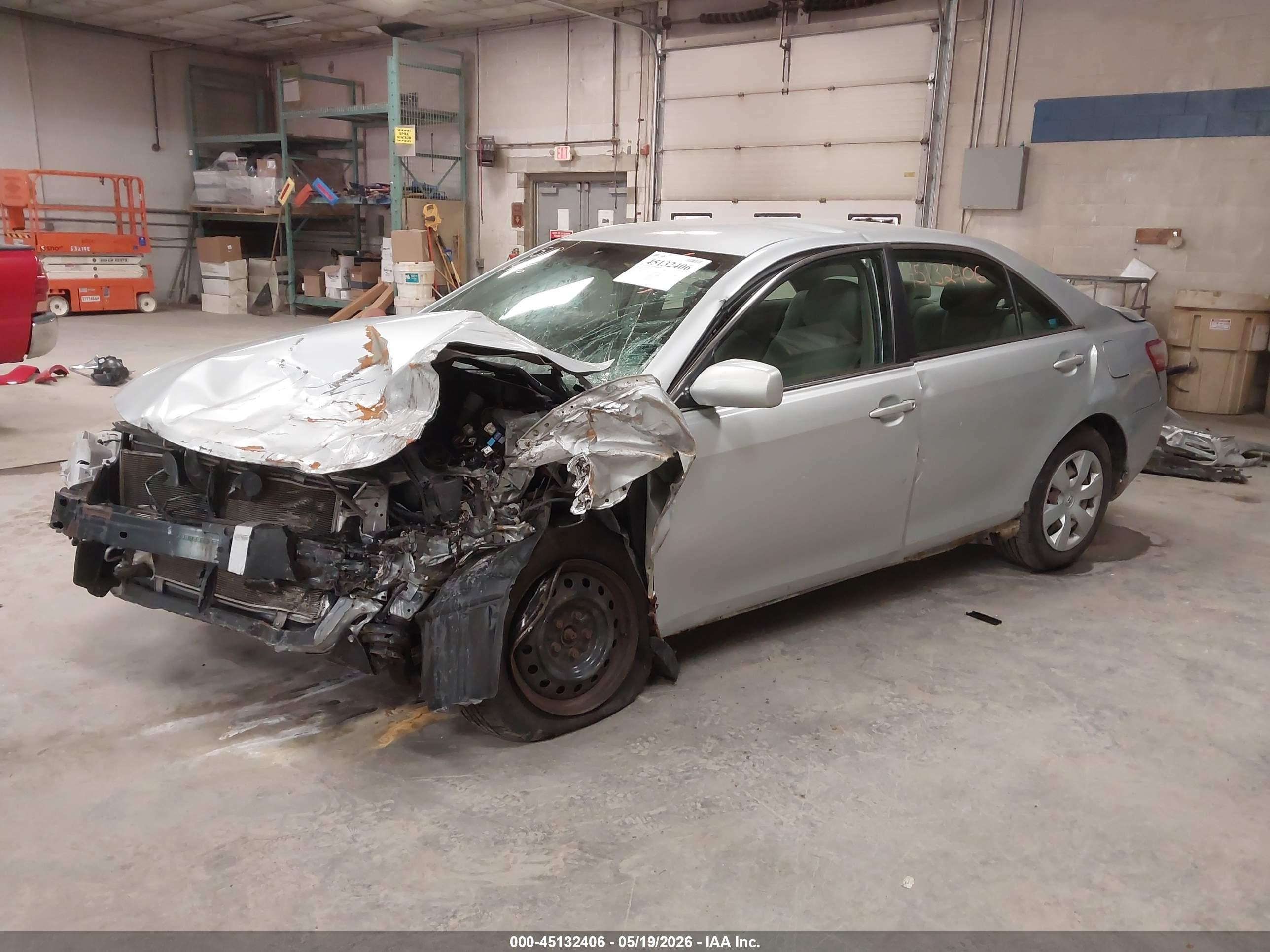 2007 Toyota Camry Le V6 Silver vin: 4T1BK46K67U553995