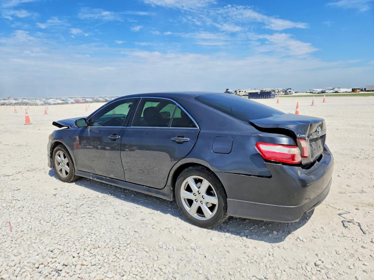 2007 Toyota Camry Se V6 Gray vin: 4T1BK46K67U555665