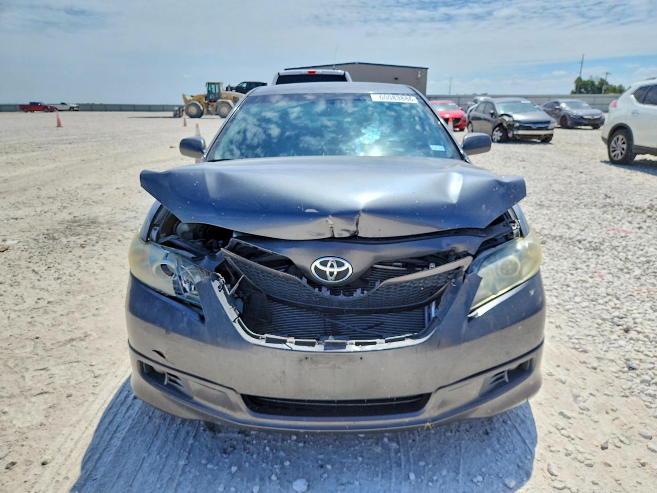 2007 Toyota Camry Se V6 Gray vin: 4T1BK46K67U555665