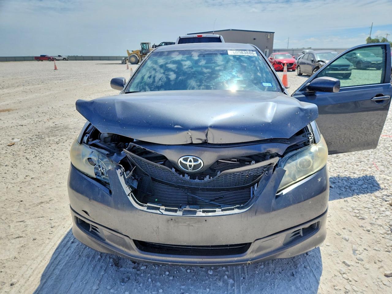 2007 Toyota Camry Se V6 Gray vin: 4T1BK46K67U555665
