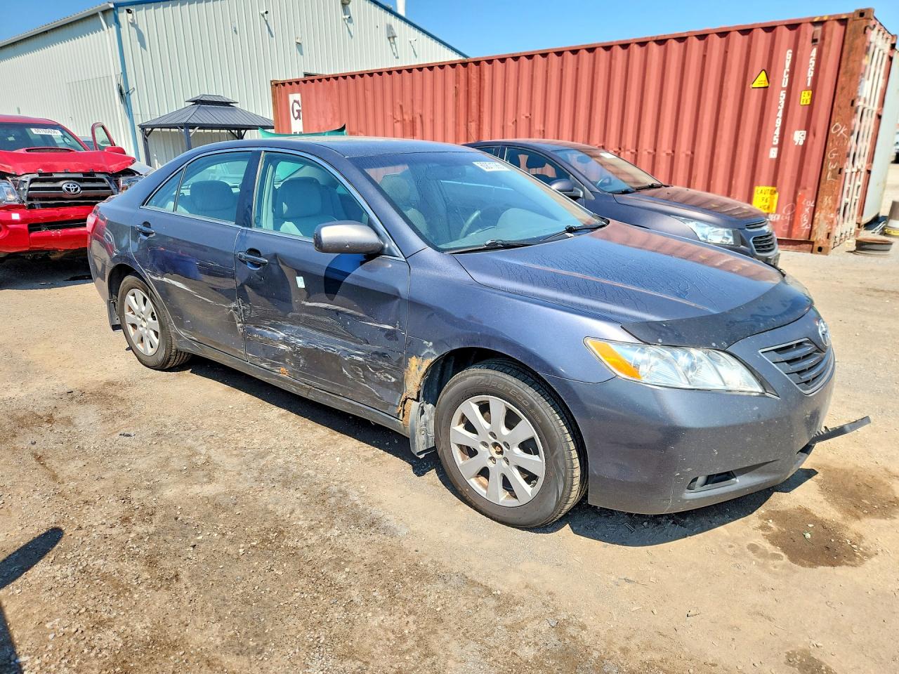 2008 Toyota Camry Le V6 Gray vin: 4T1BK46K68U058732