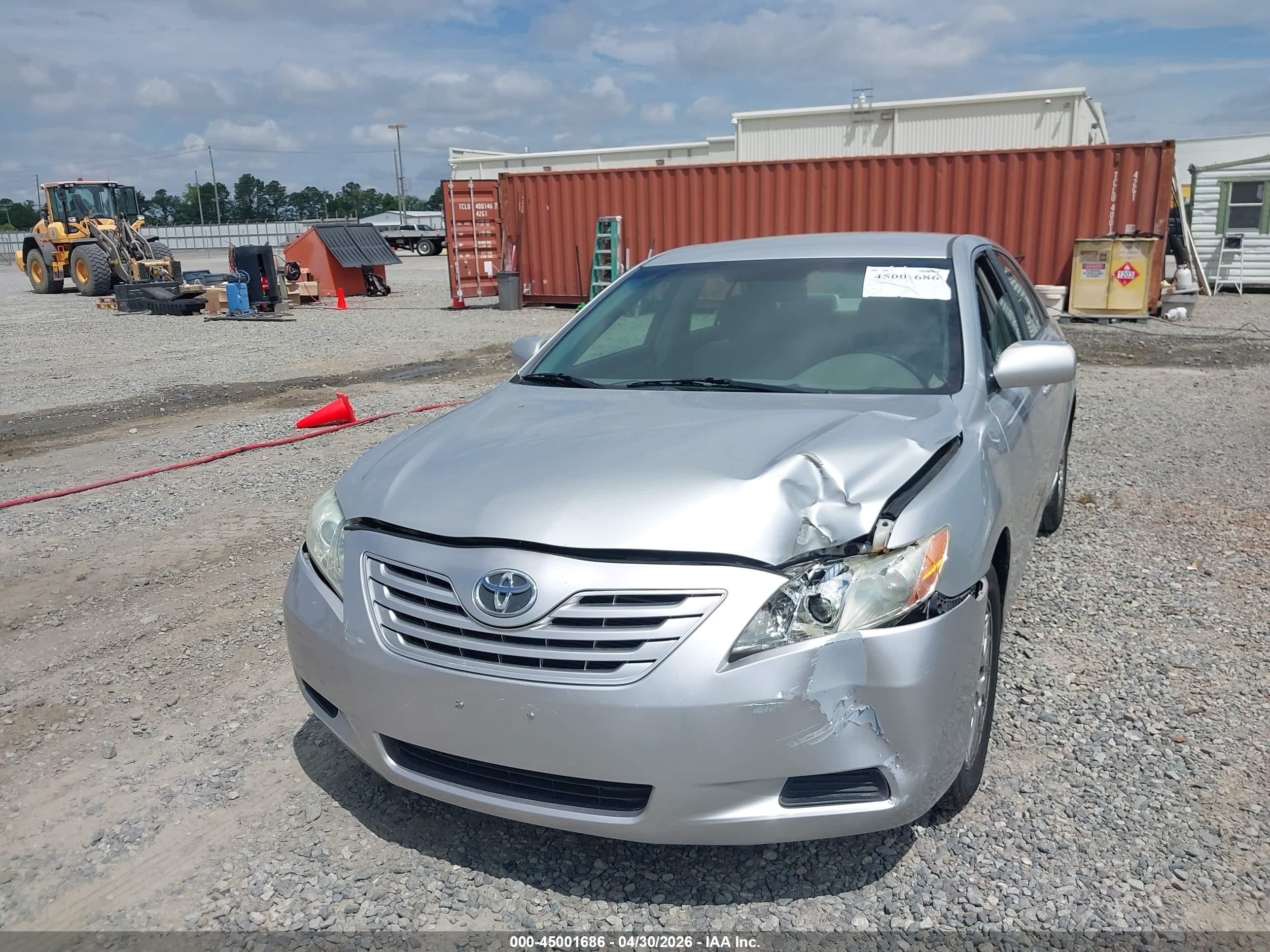 2008 Toyota Camry Le V6 Silver vin: 4T1BK46K68U065017