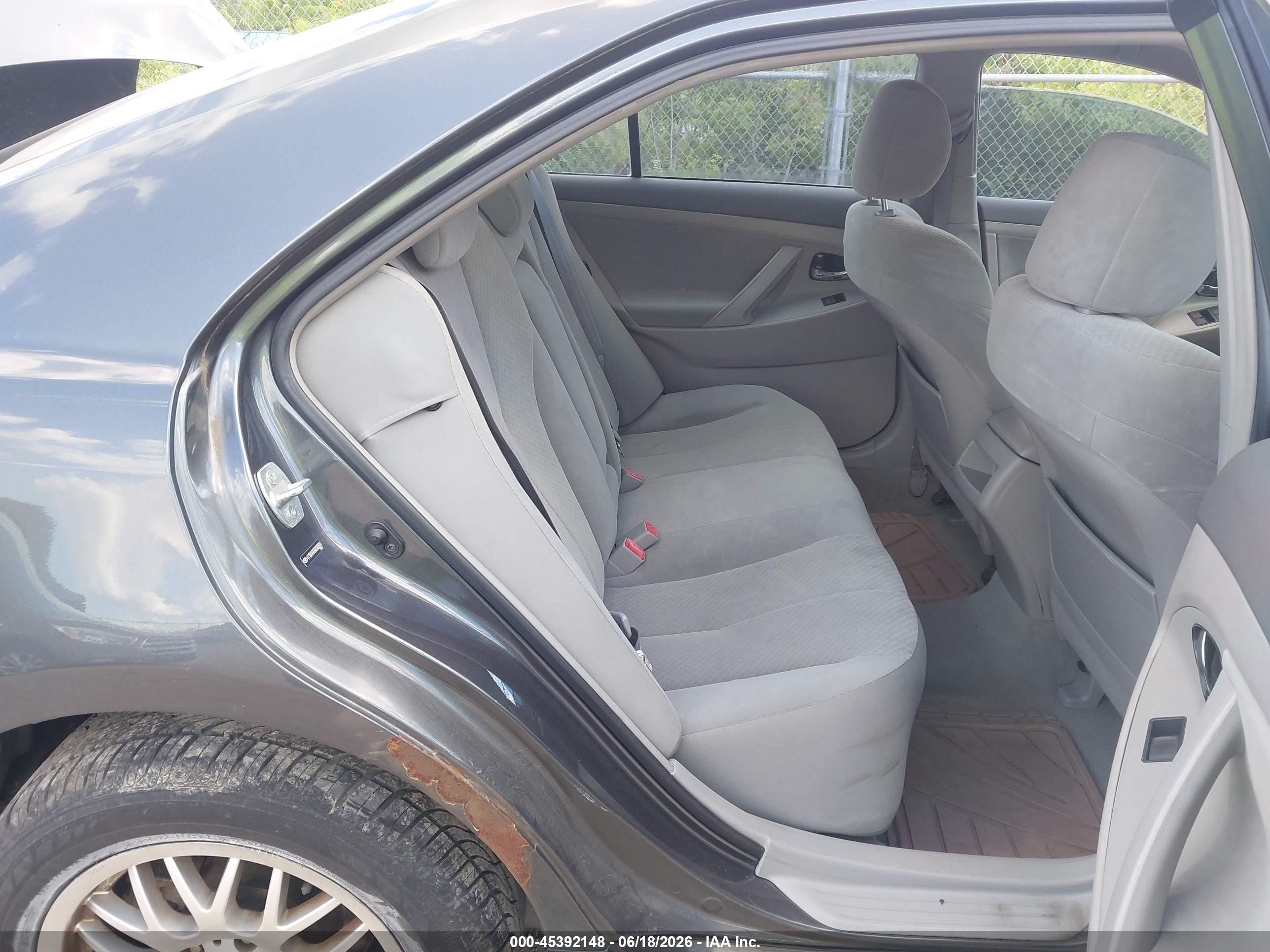 2008 Toyota Camry Le V6 Gray vin: 4T1BK46K68U560804