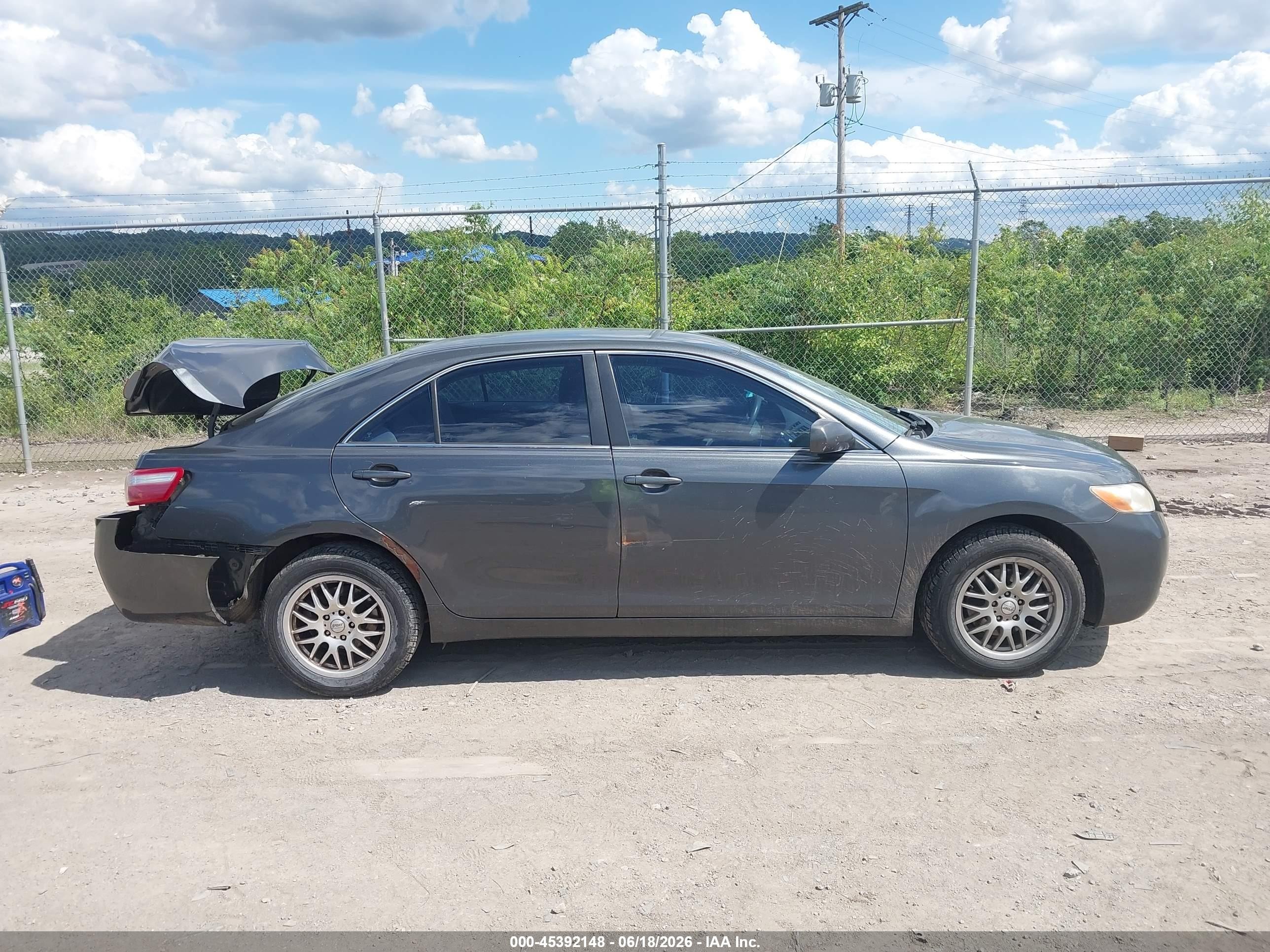 2008 Toyota Camry Le V6 Gray vin: 4T1BK46K68U560804