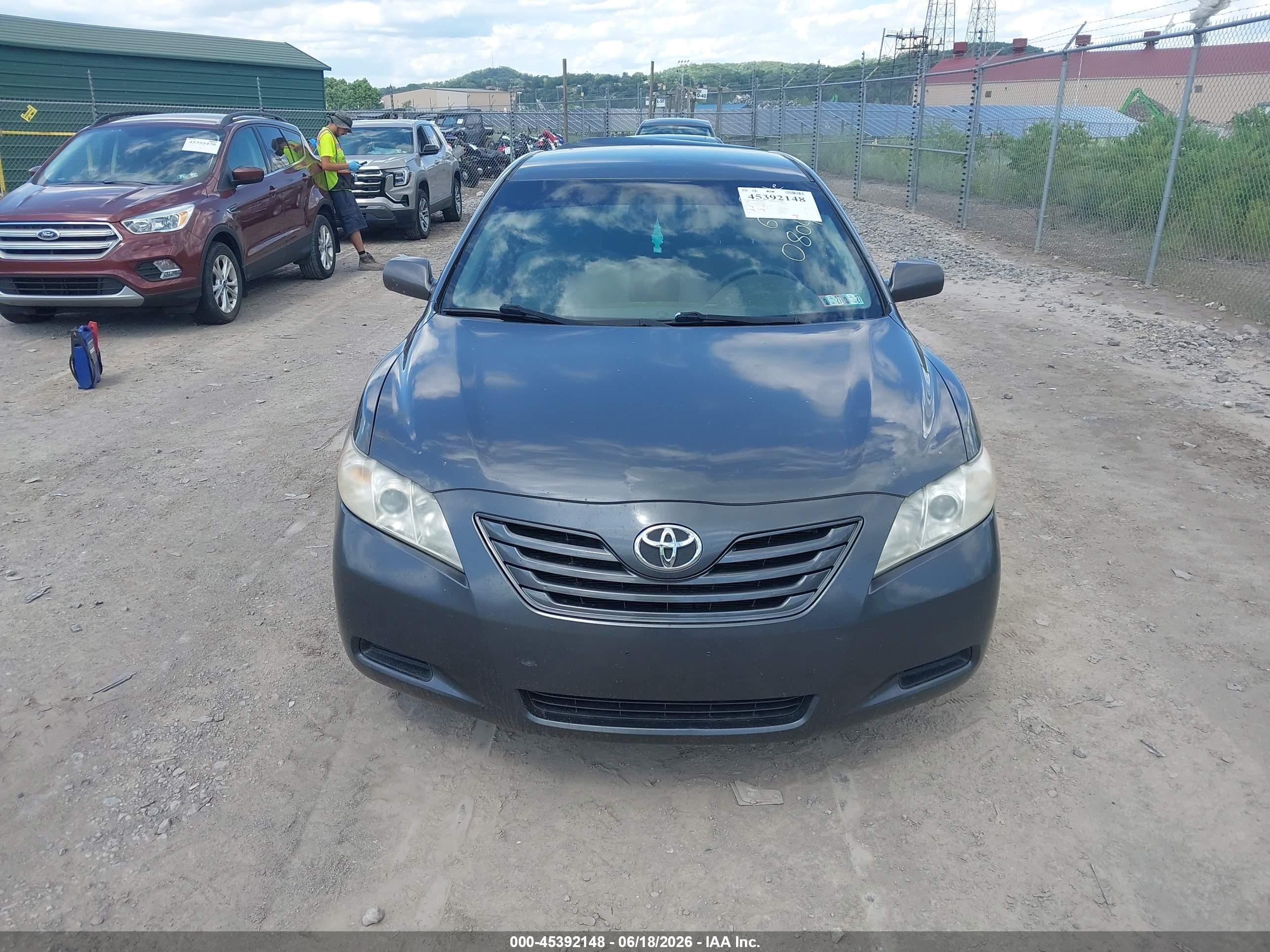 2008 Toyota Camry Le V6 Gray vin: 4T1BK46K68U560804