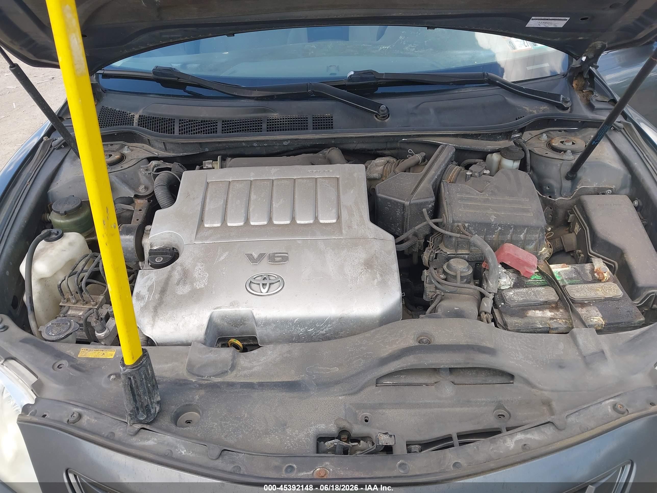 2008 Toyota Camry Le V6 Gray vin: 4T1BK46K68U560804